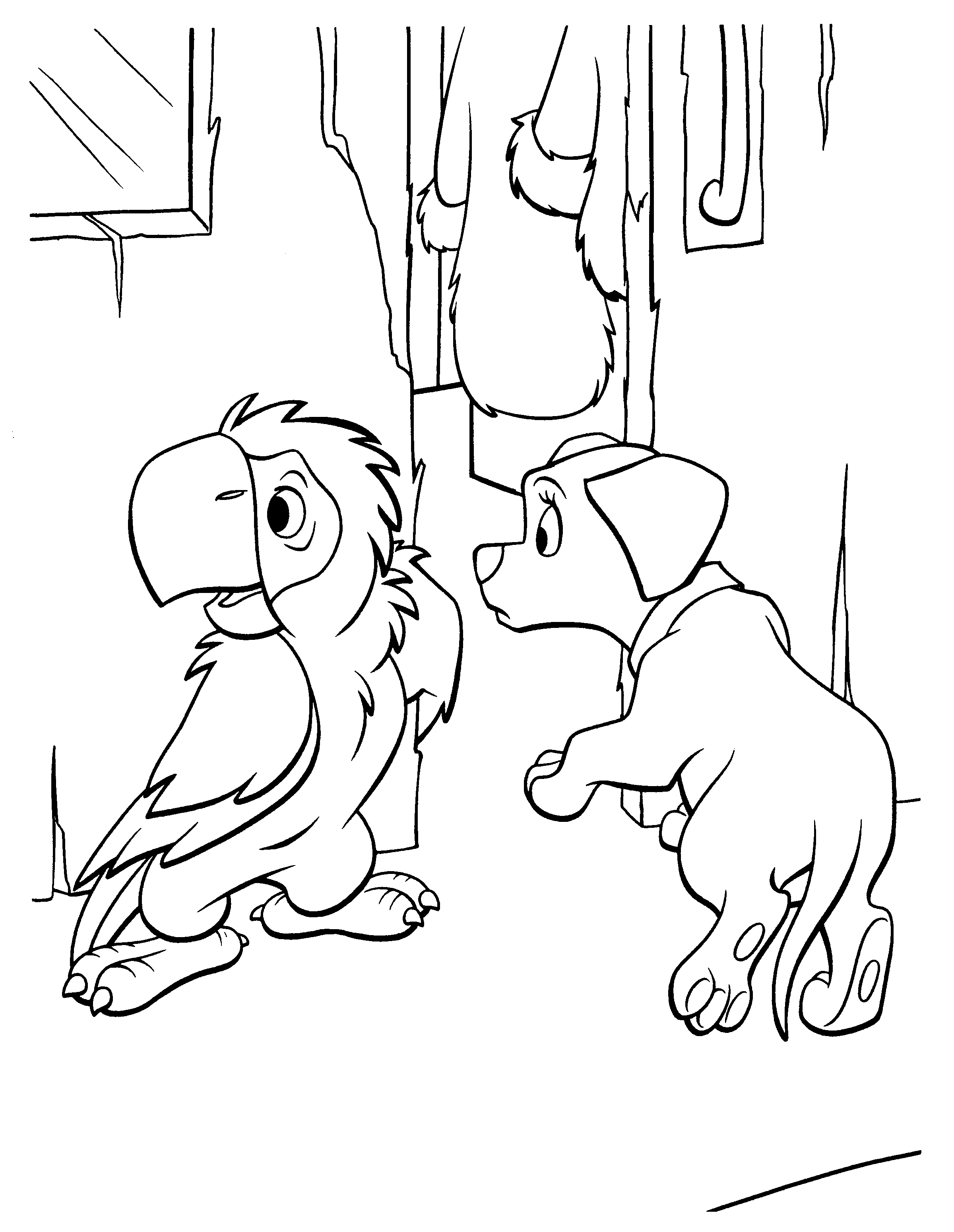 dalmations coloring pages - photo #25