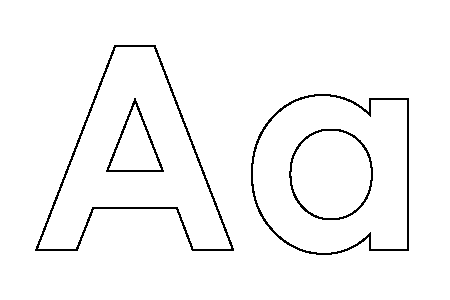 Alphabet Coloring Pages - Coloringpages1001.com