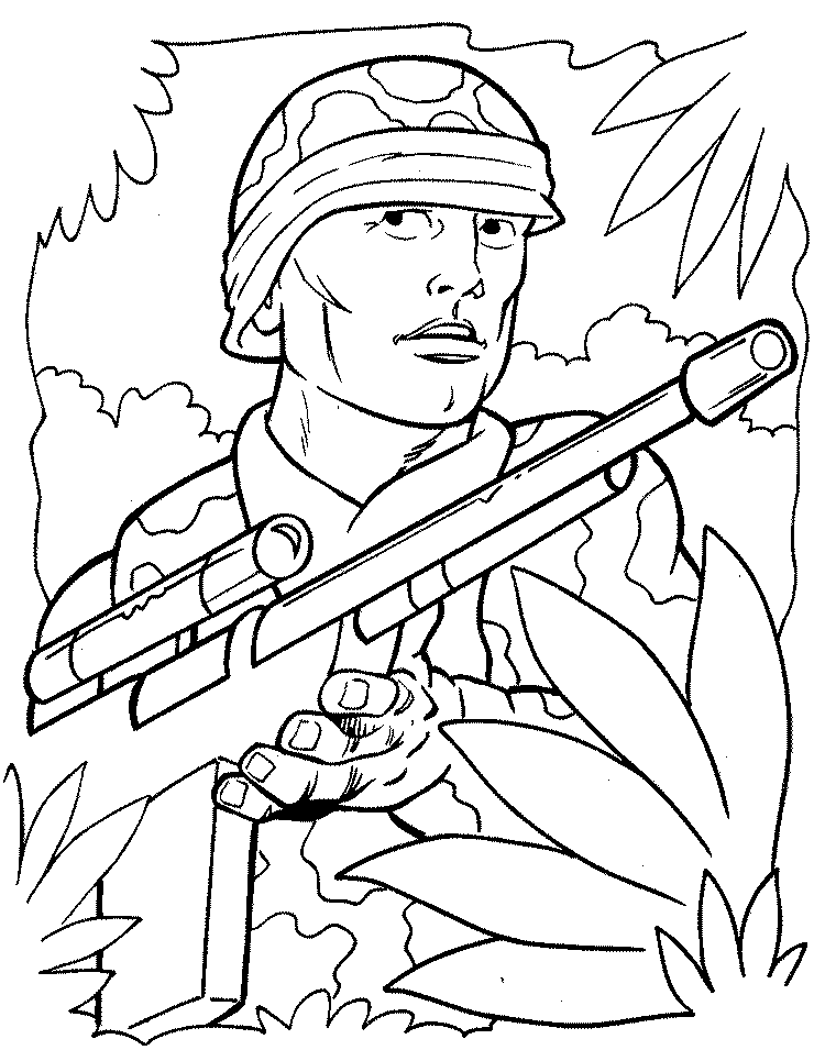 Army Colouring Pictures Army Coloring Pages
