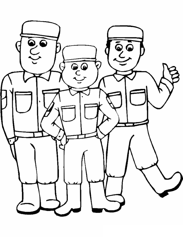 Army Coloring Pages Coloringpages1001com Army Coloring Pages 