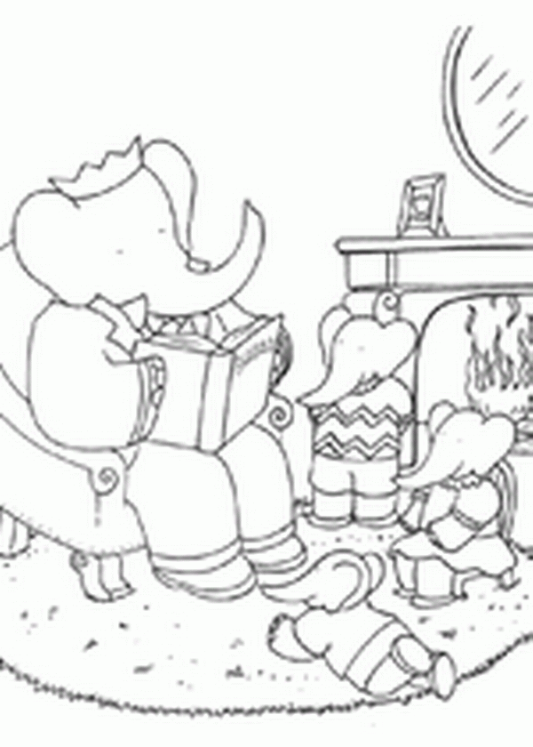 babar coloring pages - photo #7
