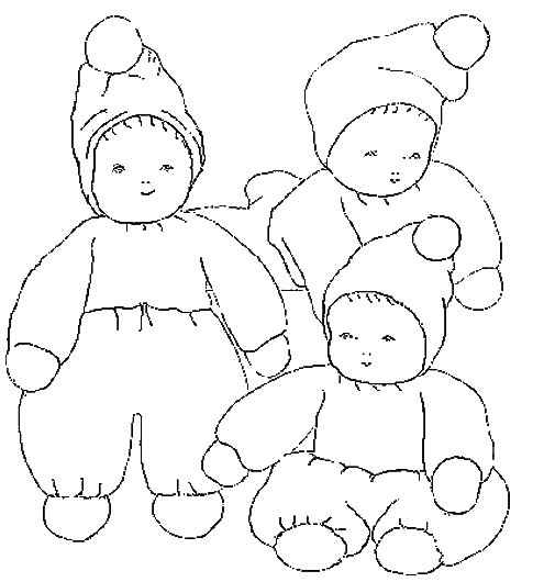 baby clotheline coloring pages - photo #29