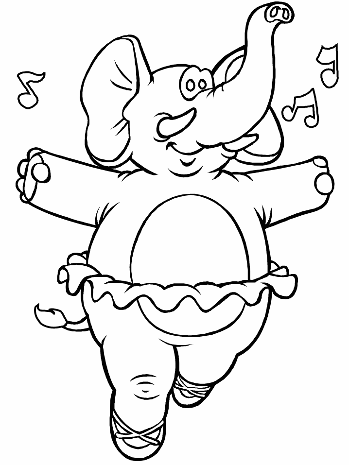 dancer coloring pages - photo #19