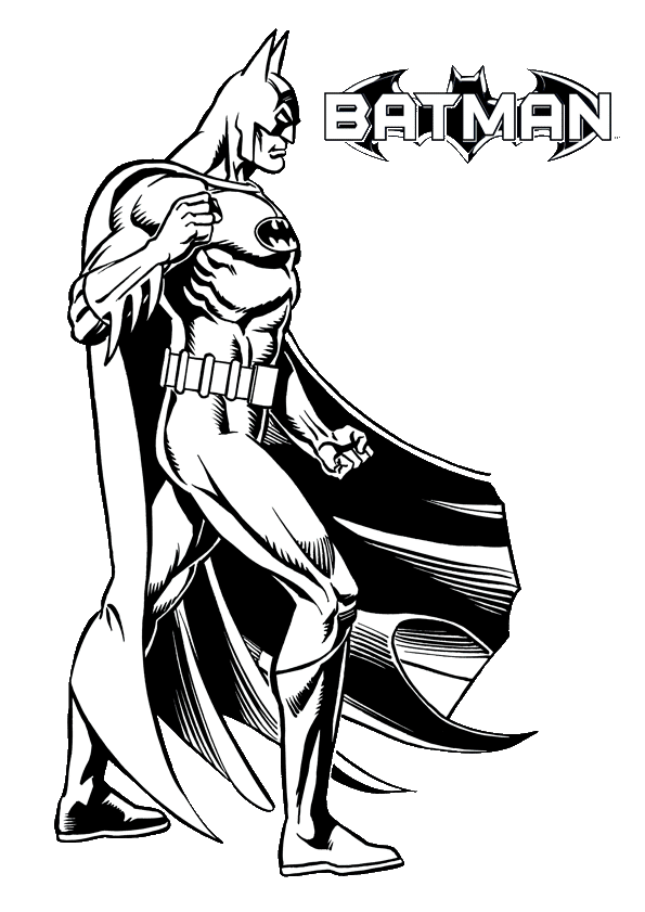 batman coloring coloringpages1001