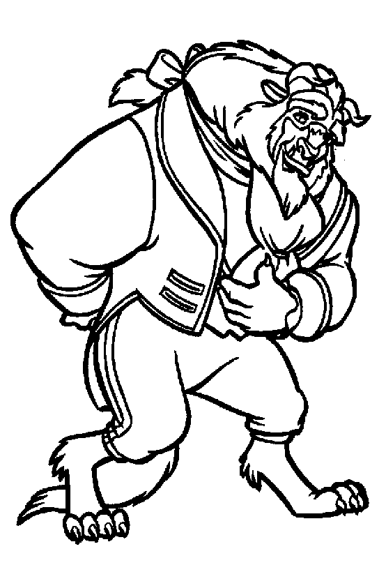 beauty-and-the-beast-coloring-pages-coloringpages1001