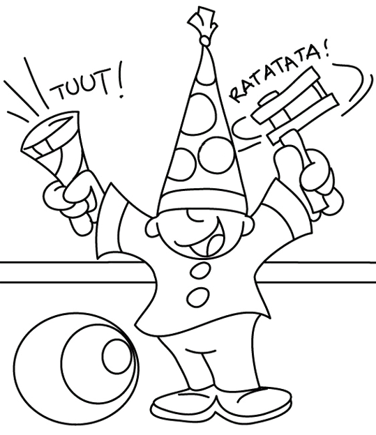 Birthday Coloring Pages - Coloringpages1001.com