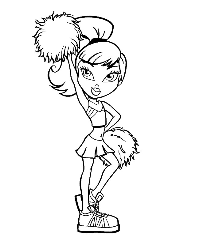 baby bratz coloring pages - photo #42