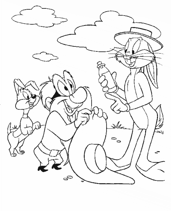 baby bugs bunny coloring pages - photo #46