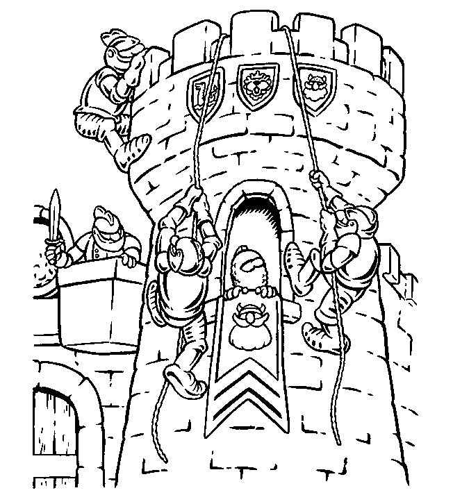 castle coloring pages  coloringpages1001