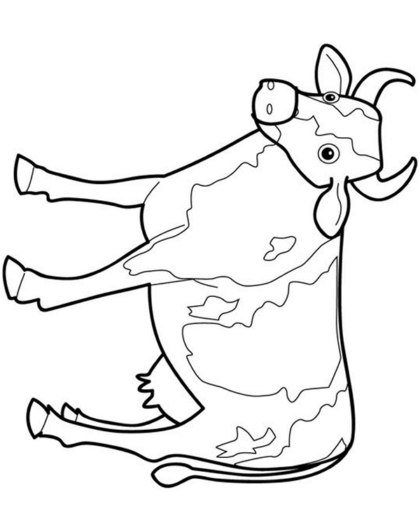 baby cow coloring pages - photo #47