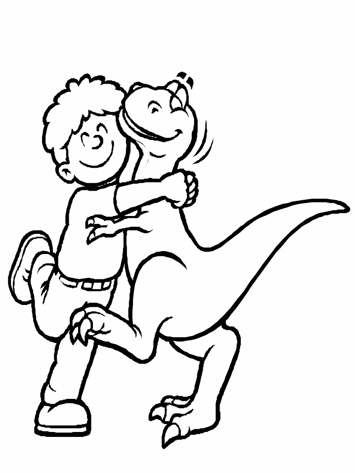 dancing dinosaur coloring pages - photo #5