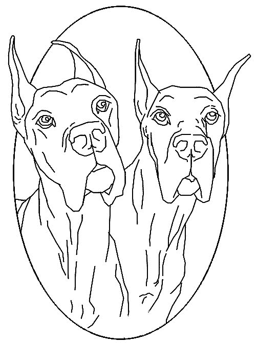 Dog Coloring Pages - Coloringpages1001.com