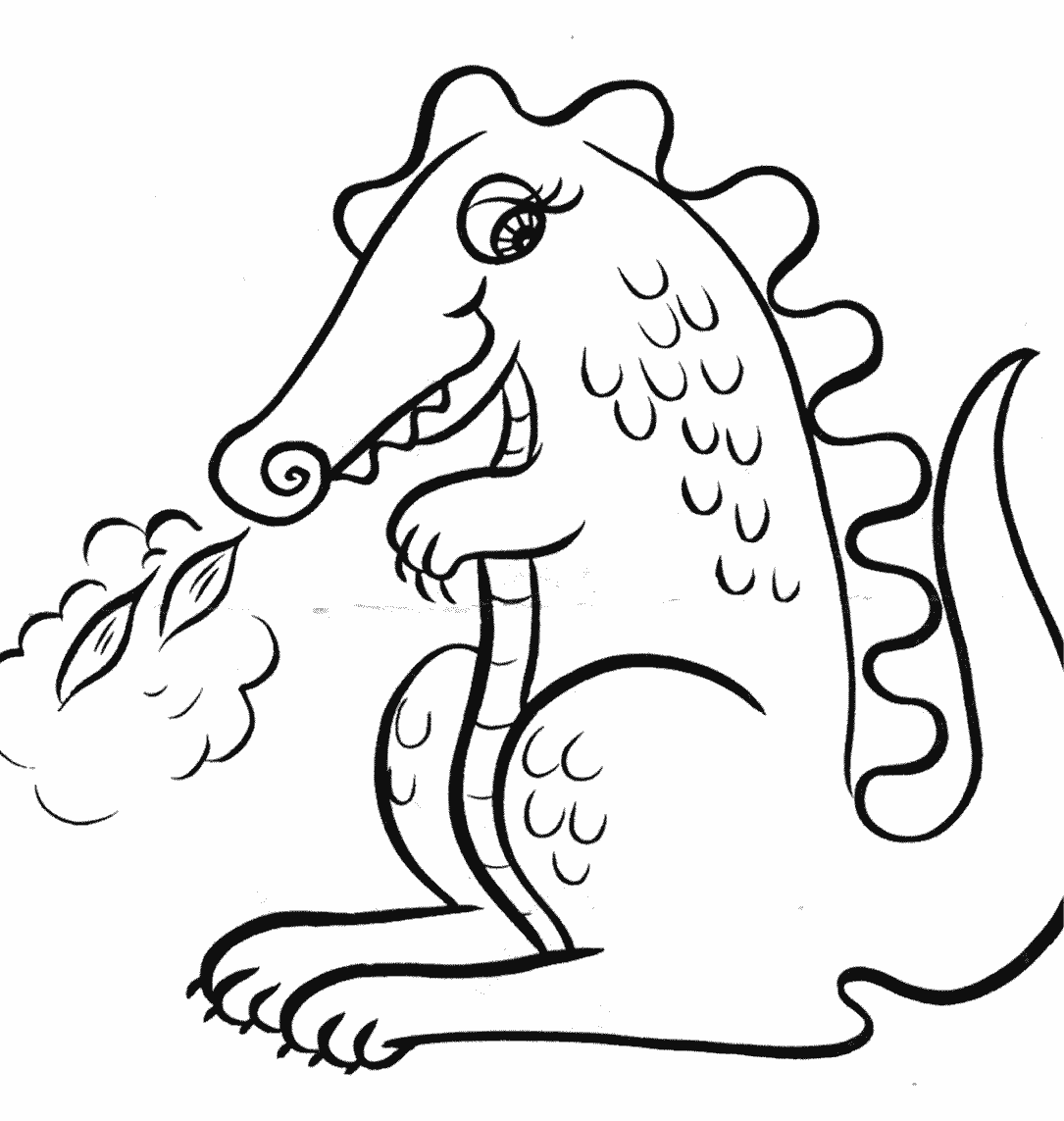 a dragon coloring pages - photo #50