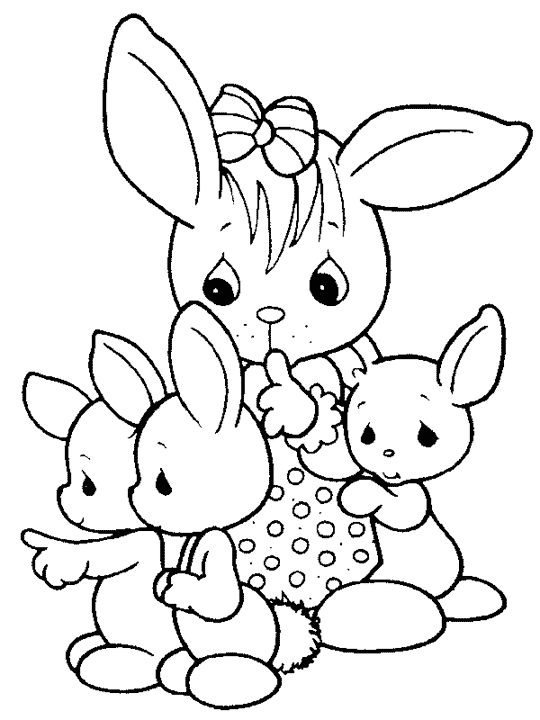 Easter Coloring Pages - Coloringpages1001.com