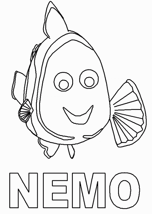 Finding nemo Coloring Pages - Coloringpages1001.com