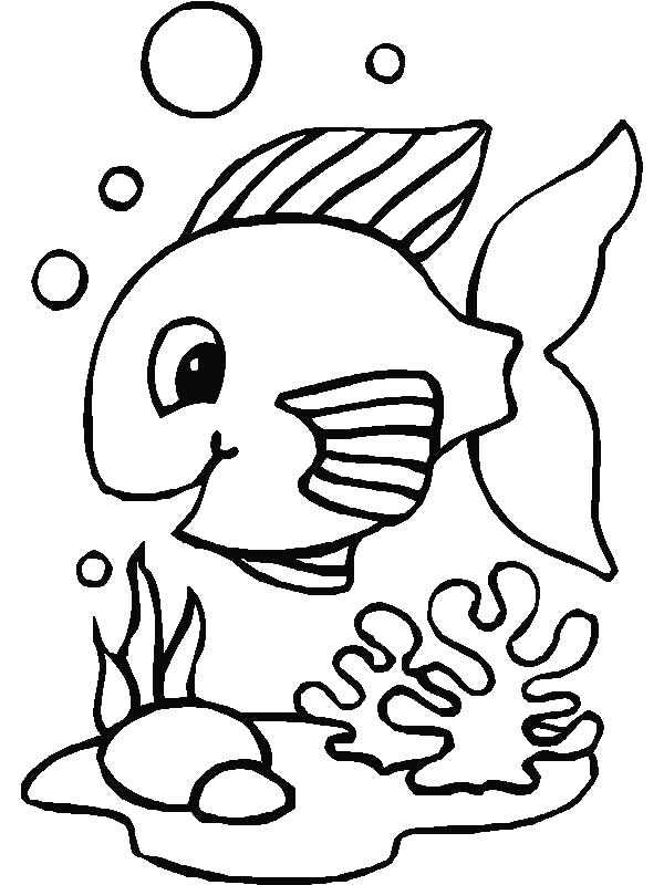 fish pictures for coloring. Fish Coloring Pages