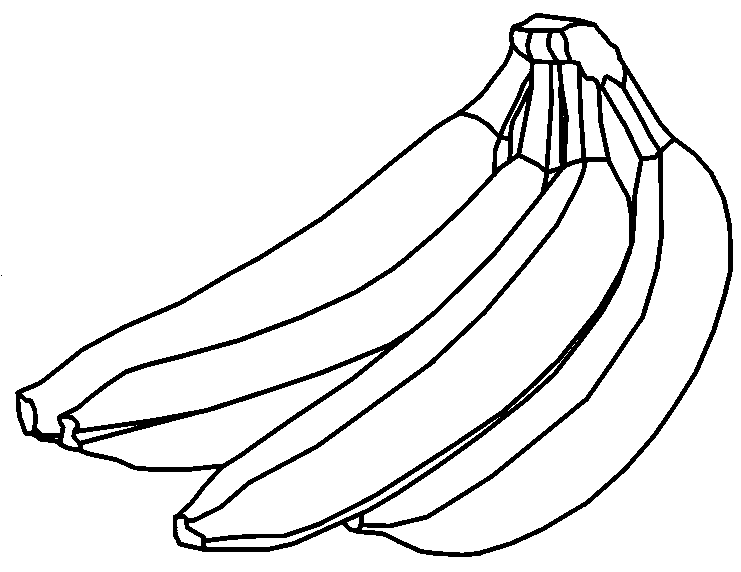 Fruit and vegetables Coloring Pages - Coloringpages1001.com