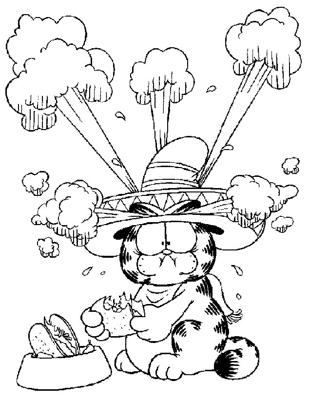 odie coloring pages cool - photo #30