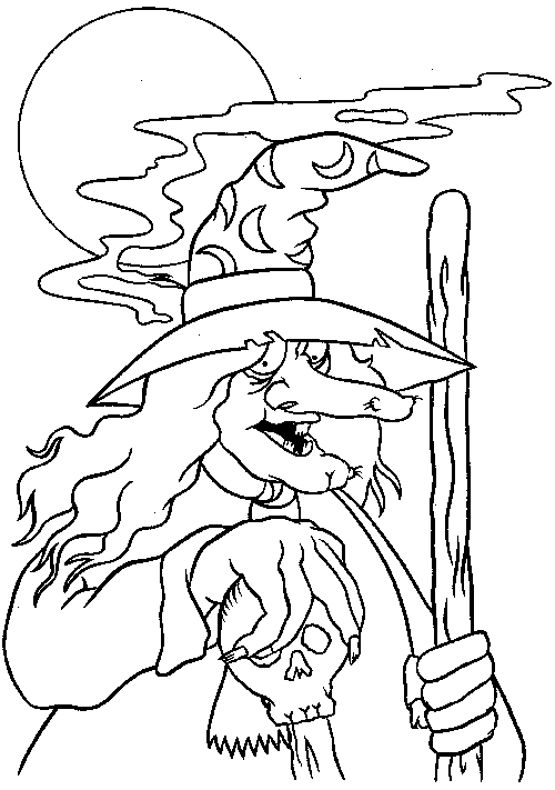Halloween Coloring Pages - Coloringpages1001.com