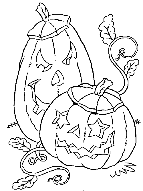 Halloween Coloring Pages - Coloringpages1001.com