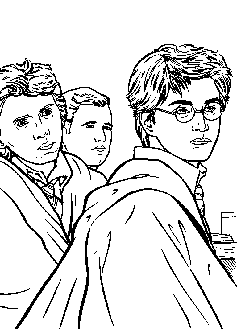 Harry Potter Goblet Of Fire Coloring Pages Coloring Pages