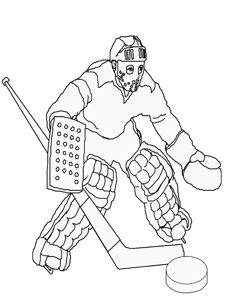 la kings hockey coloring pages - photo #12