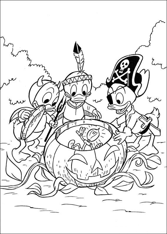 quack pack coloring pages - photo #15