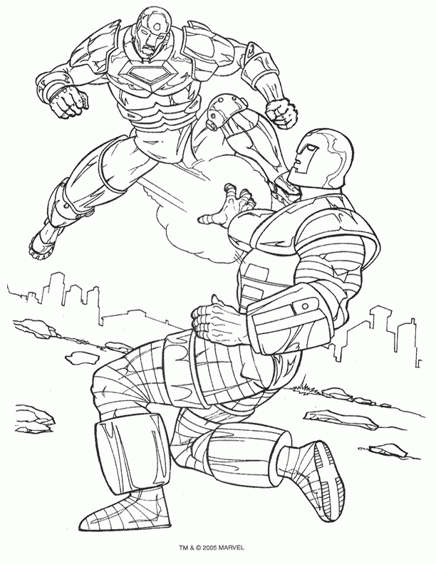 Iron man Coloring Pages  Coloringpages1001.com