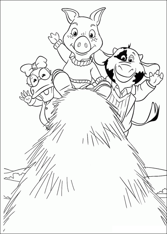 jakers piggley winks coloring pages - photo #27