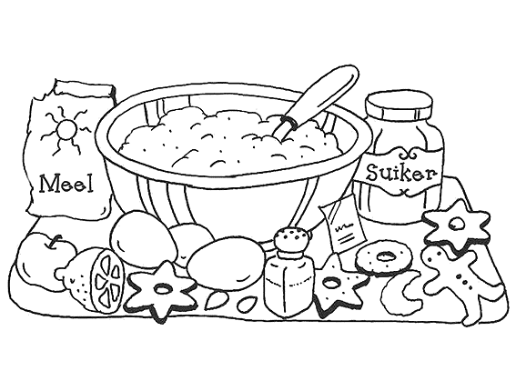 Kitchen and cooking Coloring Pages  Coloringpages1001.com
