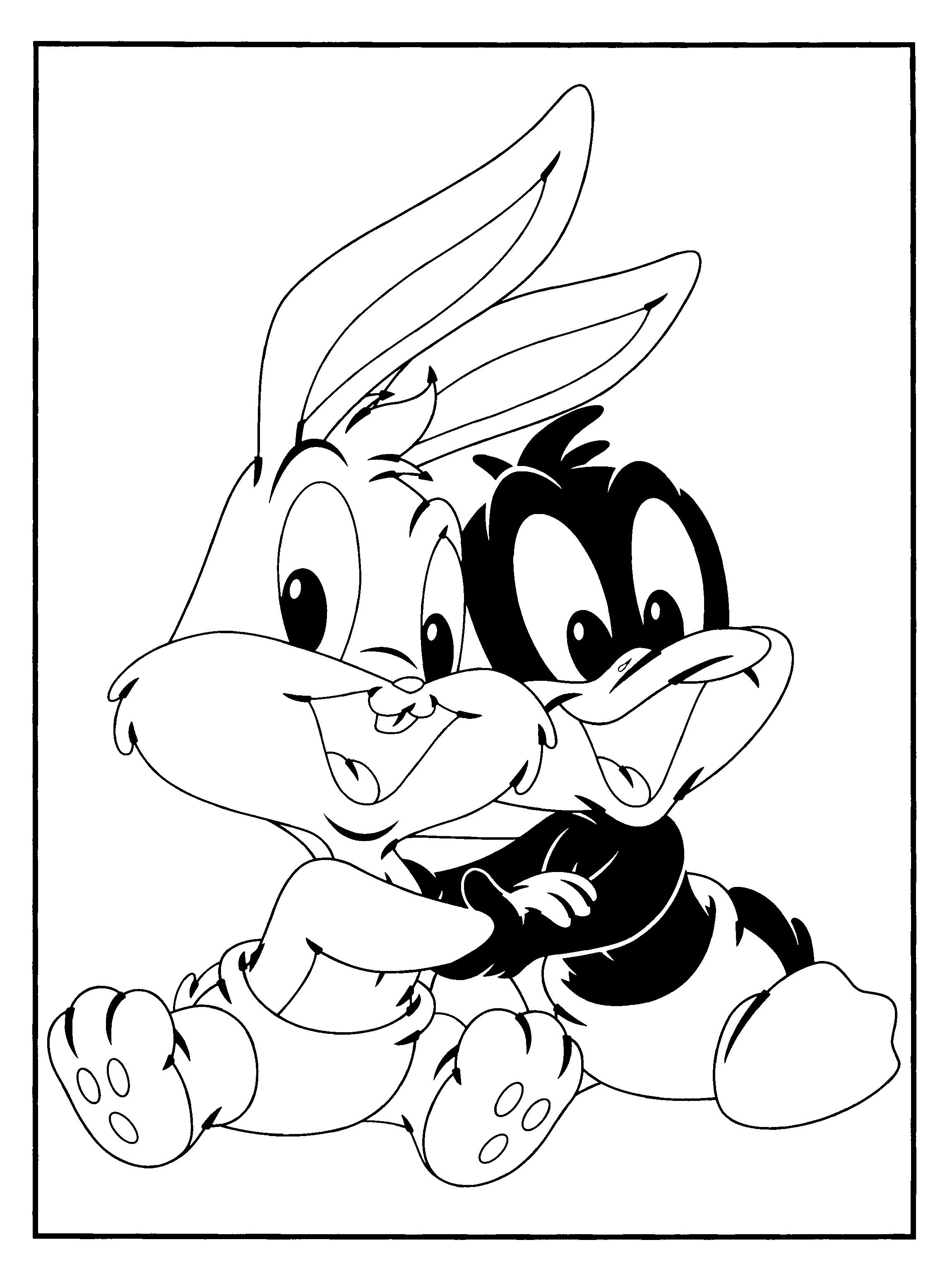 l looney toons coloring pages - photo #11