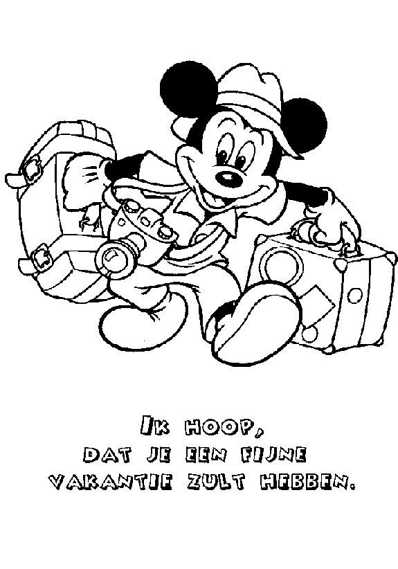 gangsta mickey mouse coloring pages - photo #20