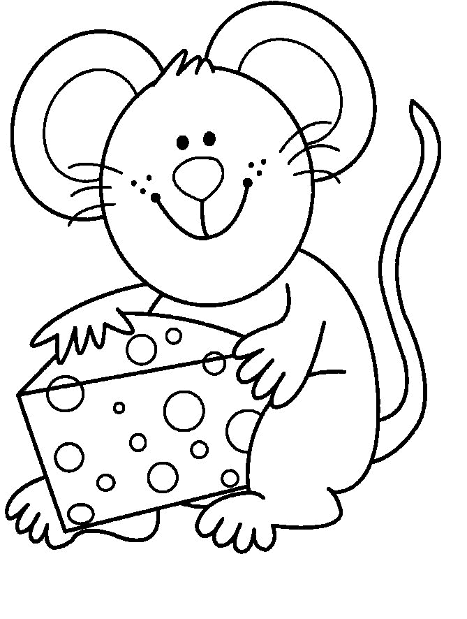coloring mouse mice para animal coloringpages1001 kleurplaten kleurplaat pintar raton