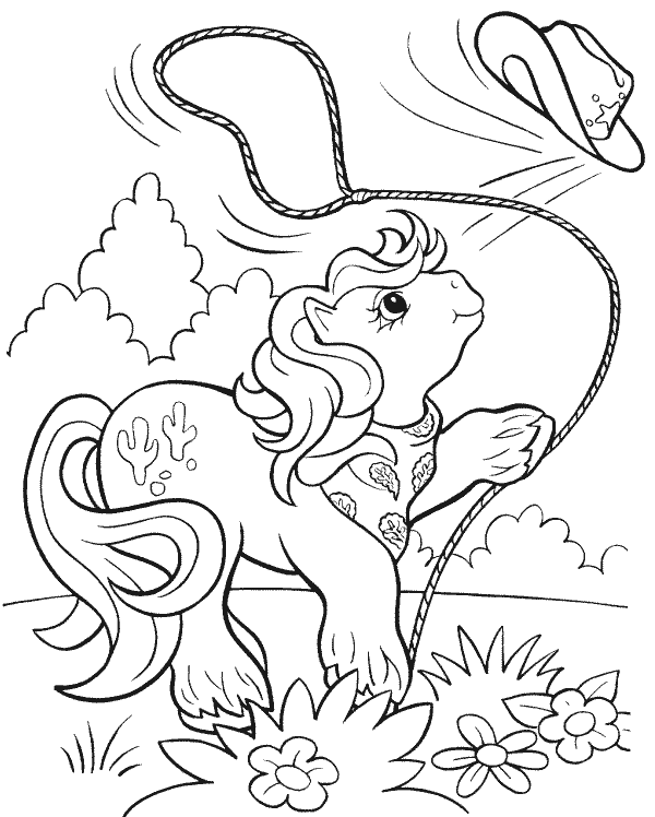 my little ponys coloring pages - photo #39