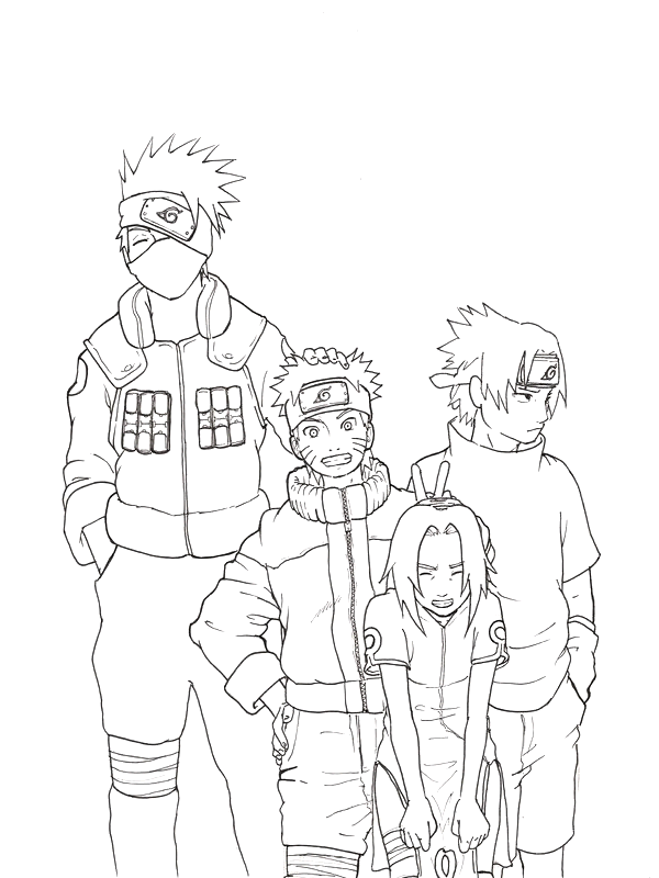 naruto online coloring pages - photo #13