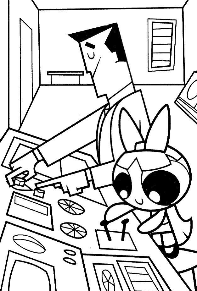 Powerpuff girls Coloring Pages - Coloringpages1001.com