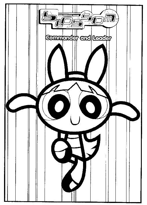 powderpuff boys coloring pages - photo #2