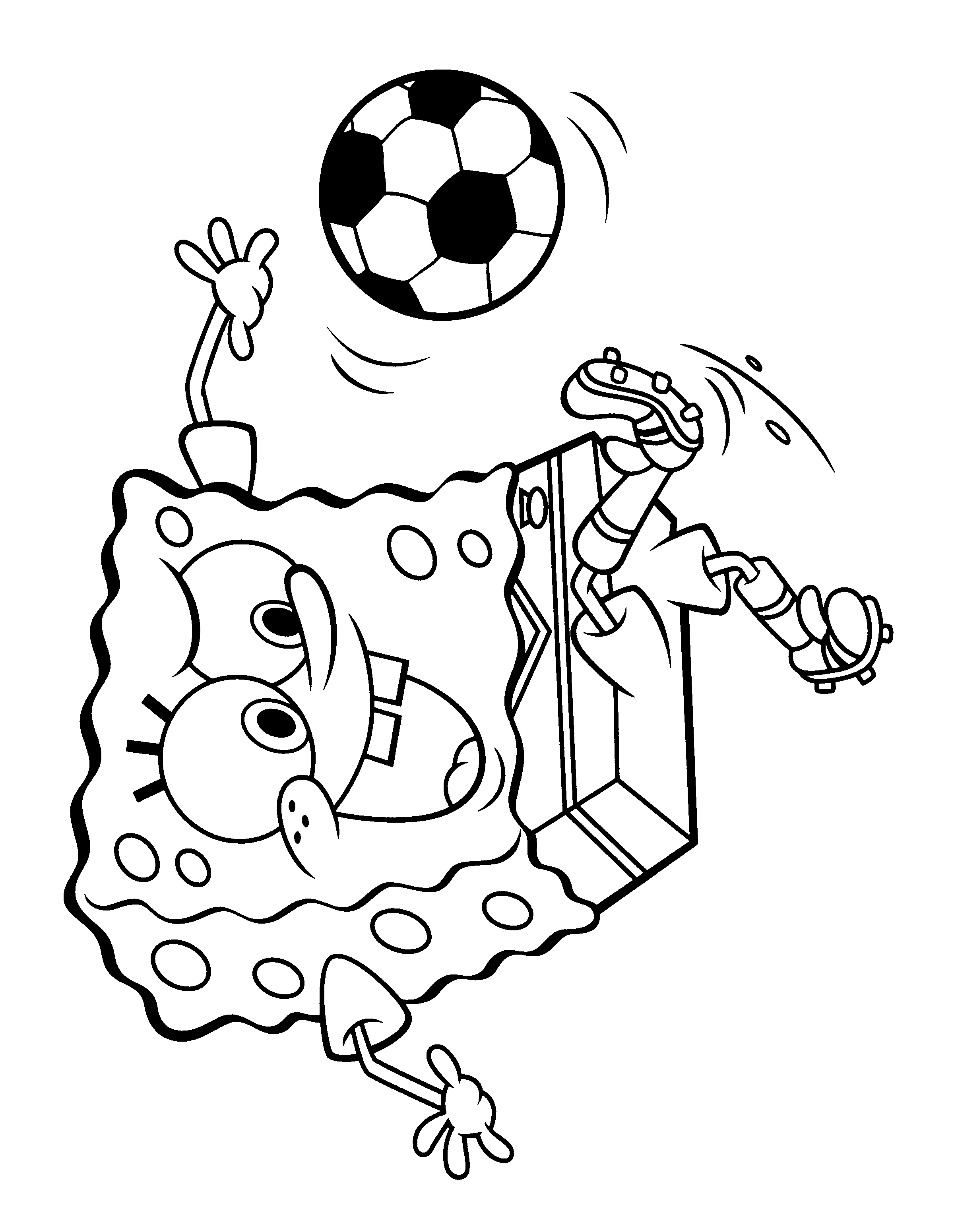 coloring pages of sopngebob - photo #31