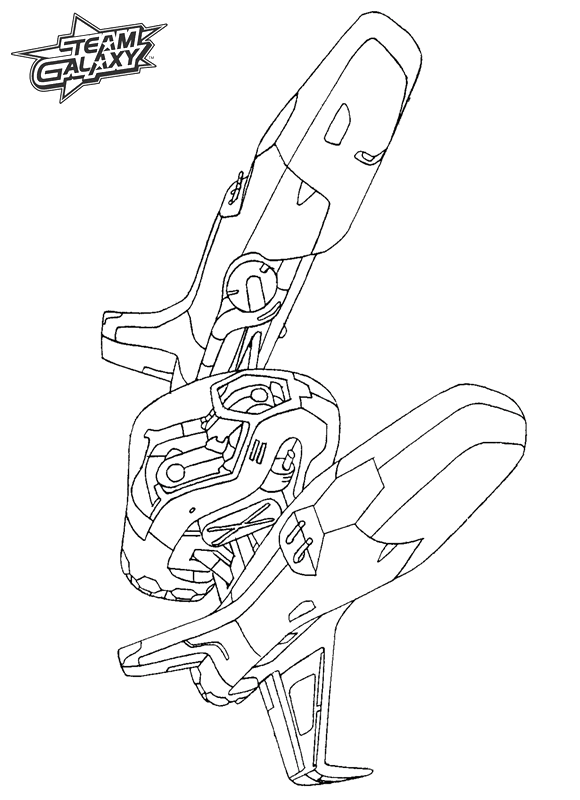 galaxy squad coloring pages - photo #1