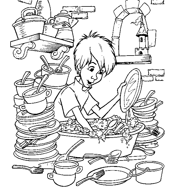 zelda sword in the stone coloring pages - photo #8