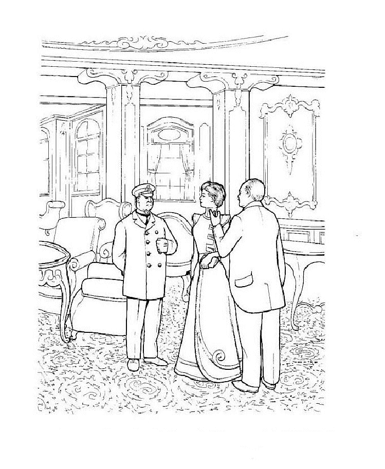 jack and rose coloring pages - photo #26