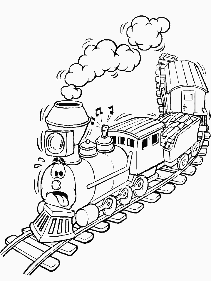 railroad coloring pages - photo #11