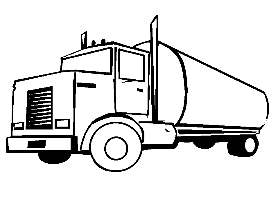 Truck Coloring Pages - Coloringpages1001.com