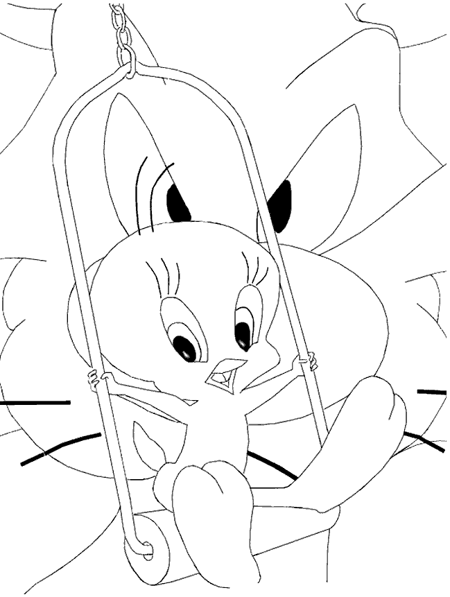 coloring pages of tweety. Tweety Coloring Pages