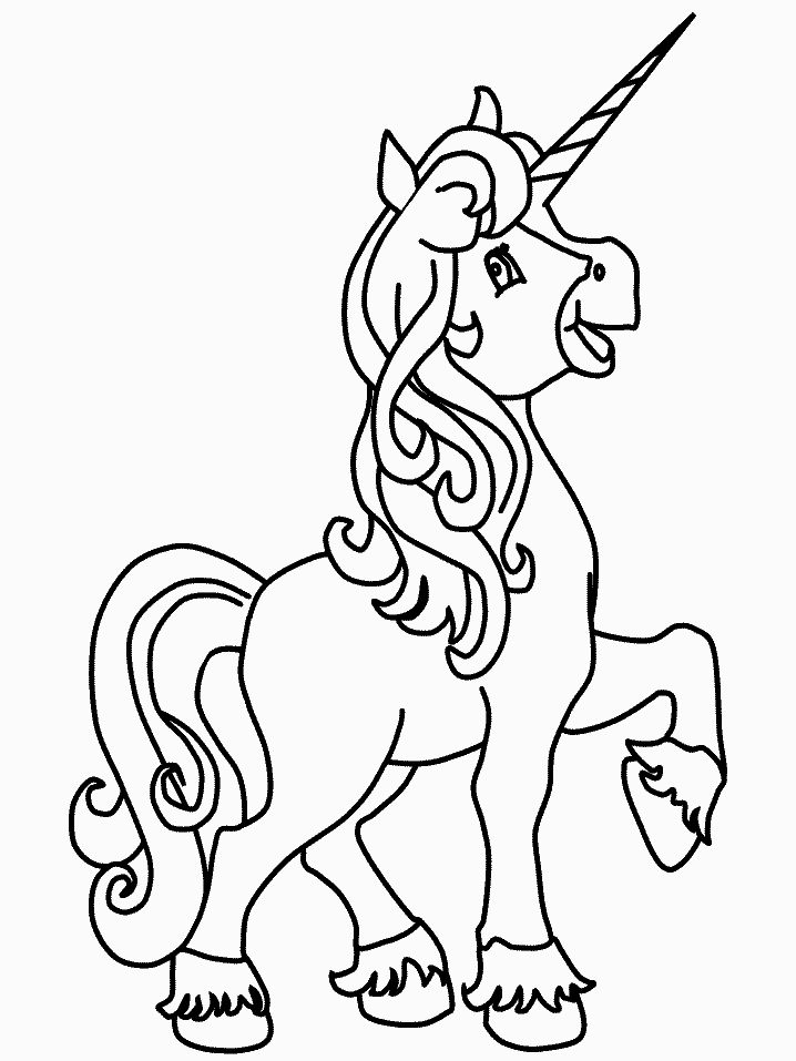 coloring unicorn colour unicorns colorear licorne para printable coloringpages1001 colorier einhorn