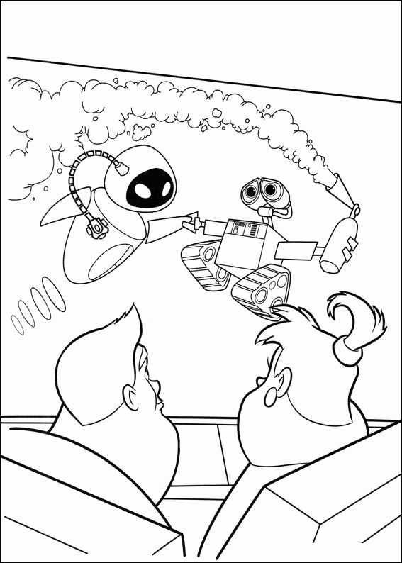 wall e coloring pages free - photo #49