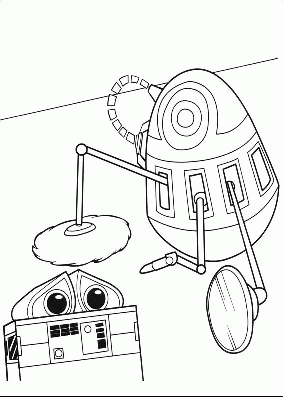 walle coloring pages for kids - photo #19