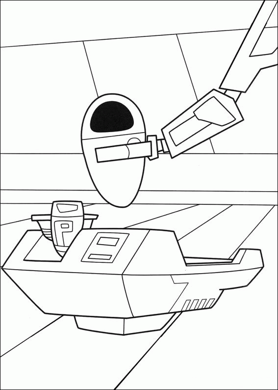 walle free coloring pages - photo #21