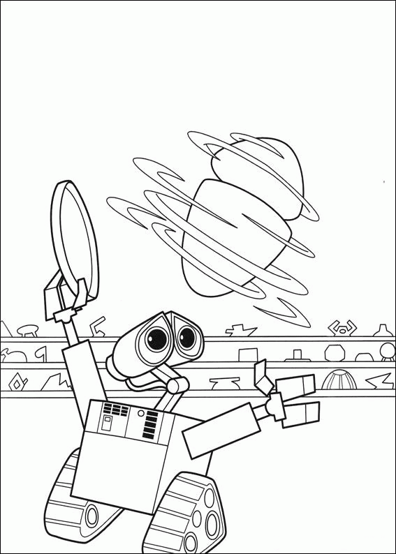 wall e coloring pages - photo #28