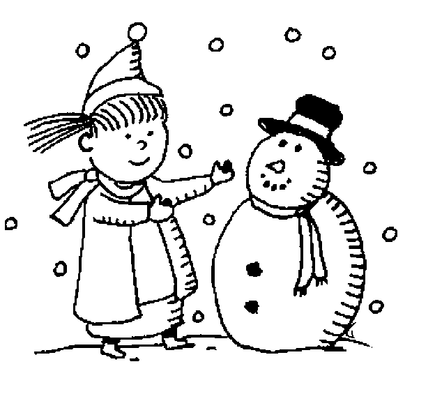 winter. Winter Coloring Pages